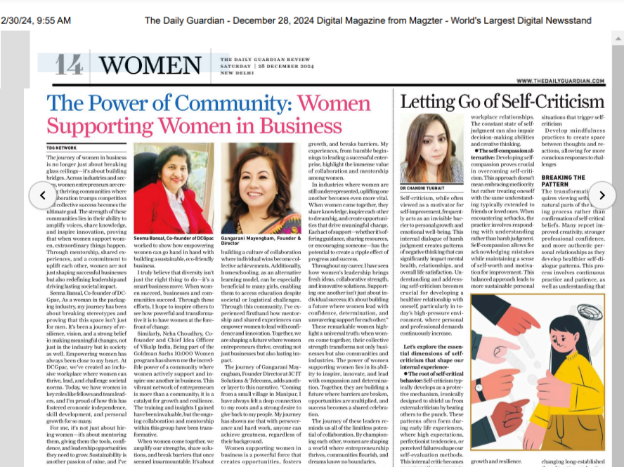 Vikalp in Media 11 The Gurdian Daily 2